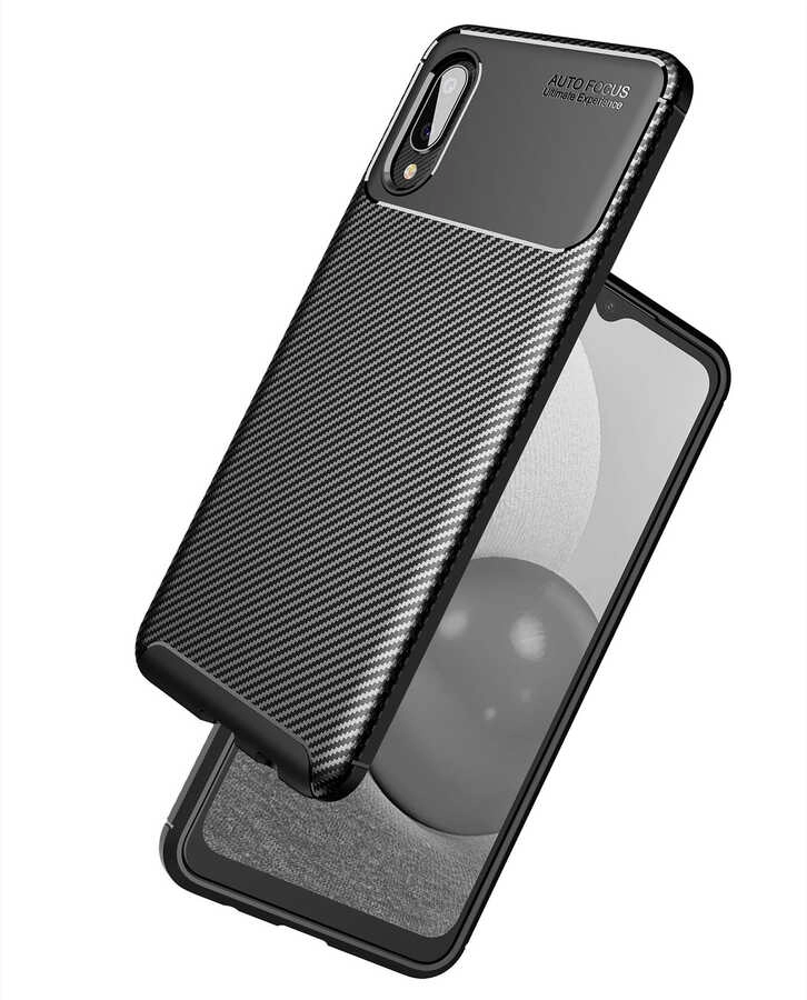 Galaxy Uyumlu A02 Kılıf Zore Negro Silikon Kapak
