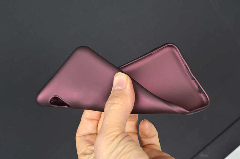 Galaxy Uyumlu A01 Core Kılıf Zore Premier Silikon Kapak-Kırmızı