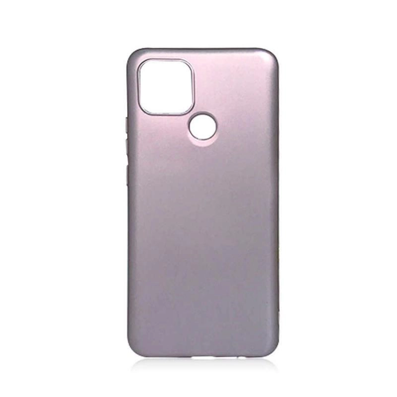 Oppo A15S Kılıf Zore Premier Silikon Kapak-Rose gold