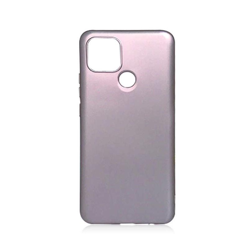 Oppo A15S Kılıf Zore Premier Silikon Kapak-Rose gold