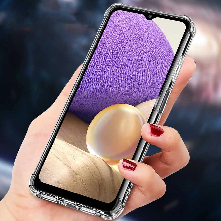 Galaxy Uyumlu A72 Kılıf Zore Nitro Anti Shock Silikon