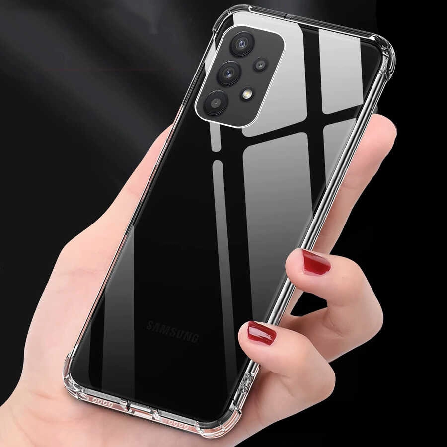 Galaxy Uyumlu A72 Kılıf Zore Nitro Anti Shock Silikon