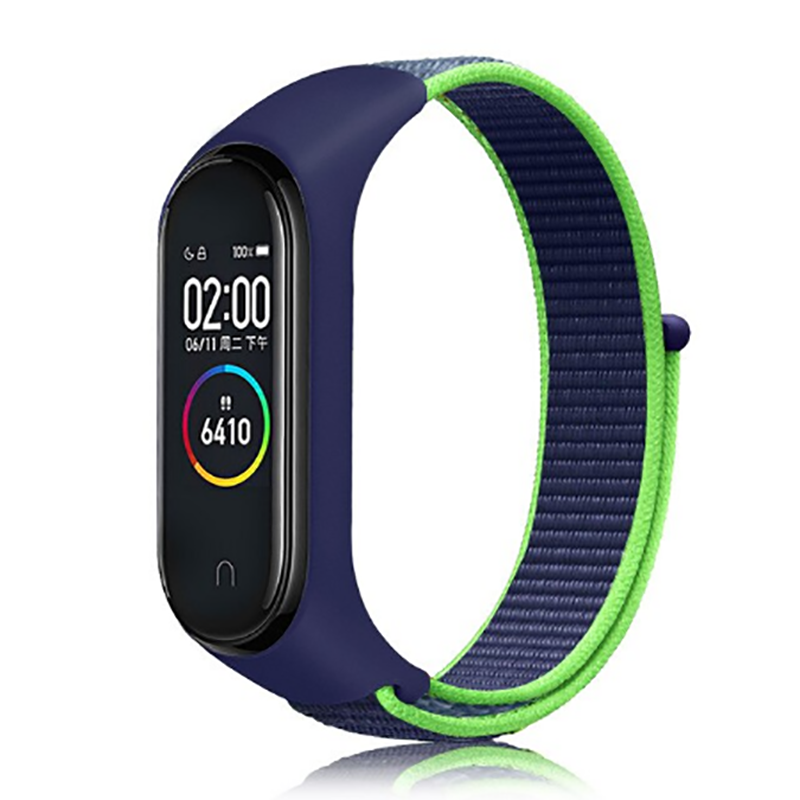 Xiaomi Uyumlu  Mi Band 6 Zore KRD-03 Hasır Kordon-No18