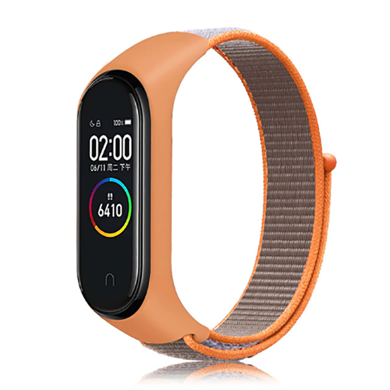 Xiaomi Uyumlu  Mi Band 6 Zore KRD-03 Hasır Kordon-No26