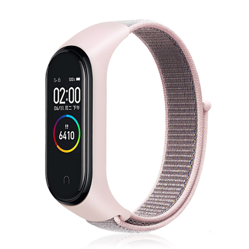 Xiaomi Uyumlu  Mi Band 6 Zore KRD-03 Hasır Kordon-No4