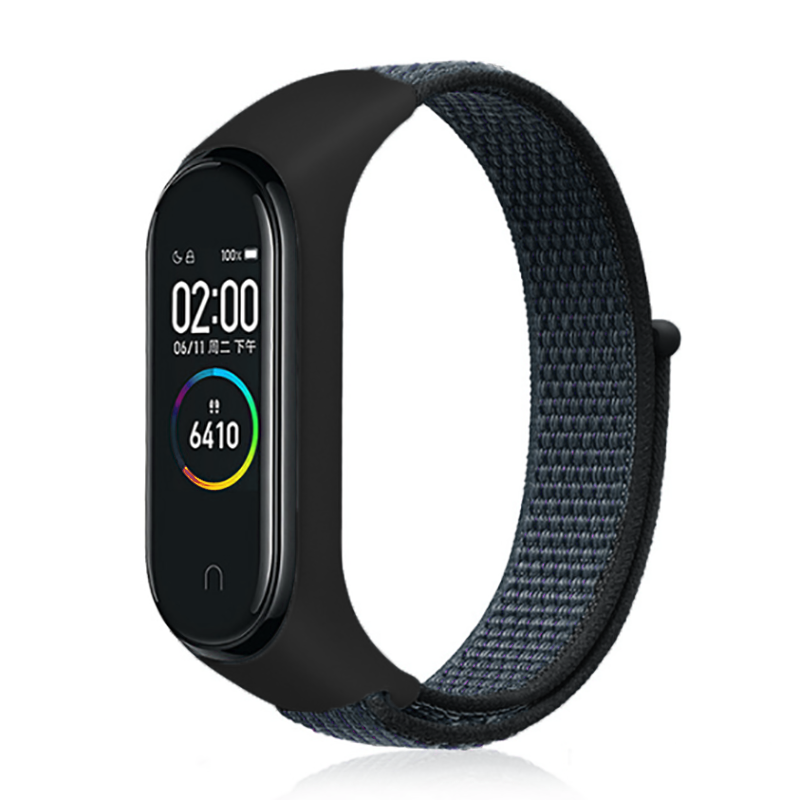 Xiaomi Uyumlu  Mi Band 6 Zore KRD-03 Hasır Kordon-No6