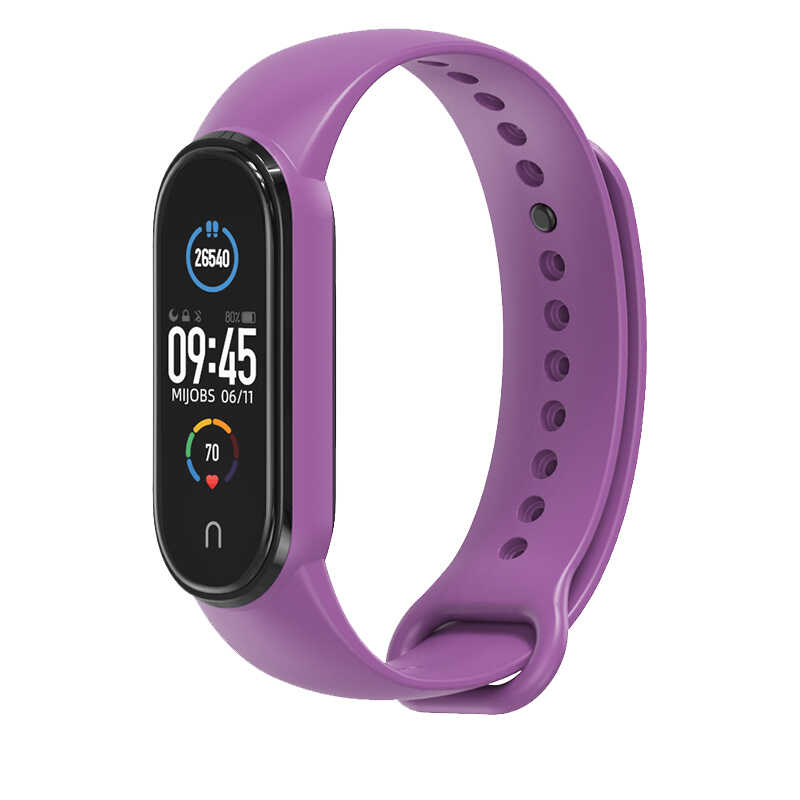 Xiaomi Uyumlu  Mi Band 6 Zore Klasik Kordon-No10