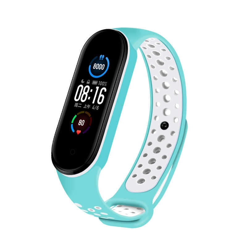 Xiaomi Uyumlu  Mi Band 6 KRD-02 Silikon Kordon
