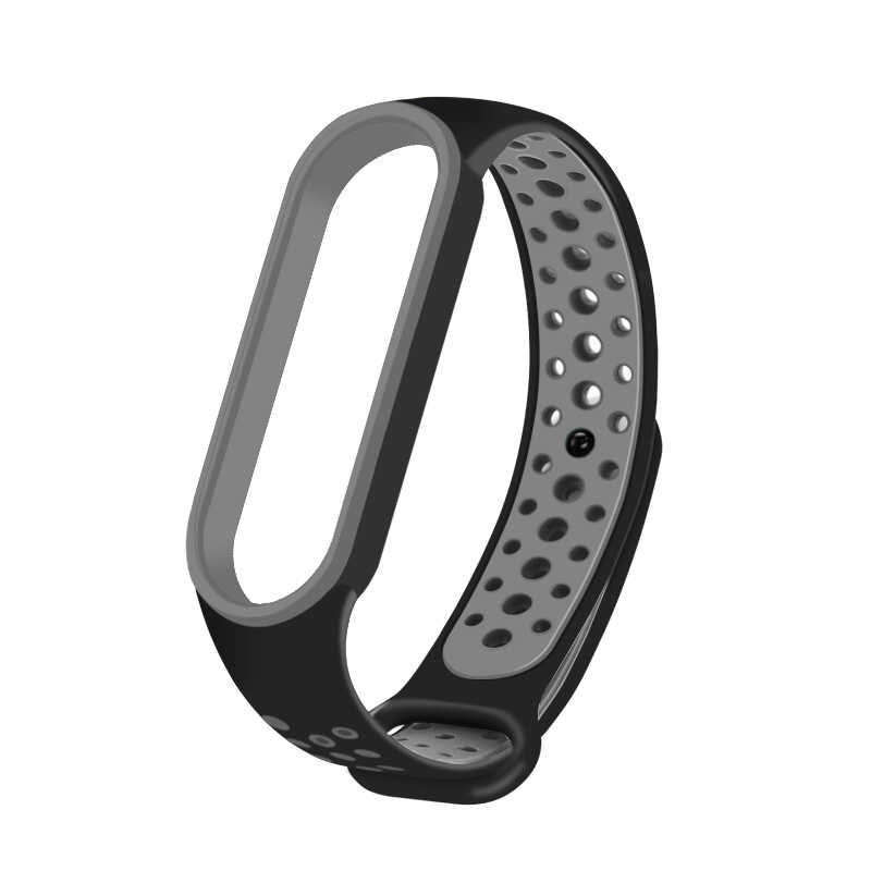 Xiaomi Uyumlu  Mi Band 6 KRD-02 Silikon Kordon-No12