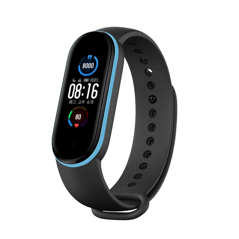 Xiaomi Uyumlu  Mi Band 6 KRD-24 Silikon Kordon