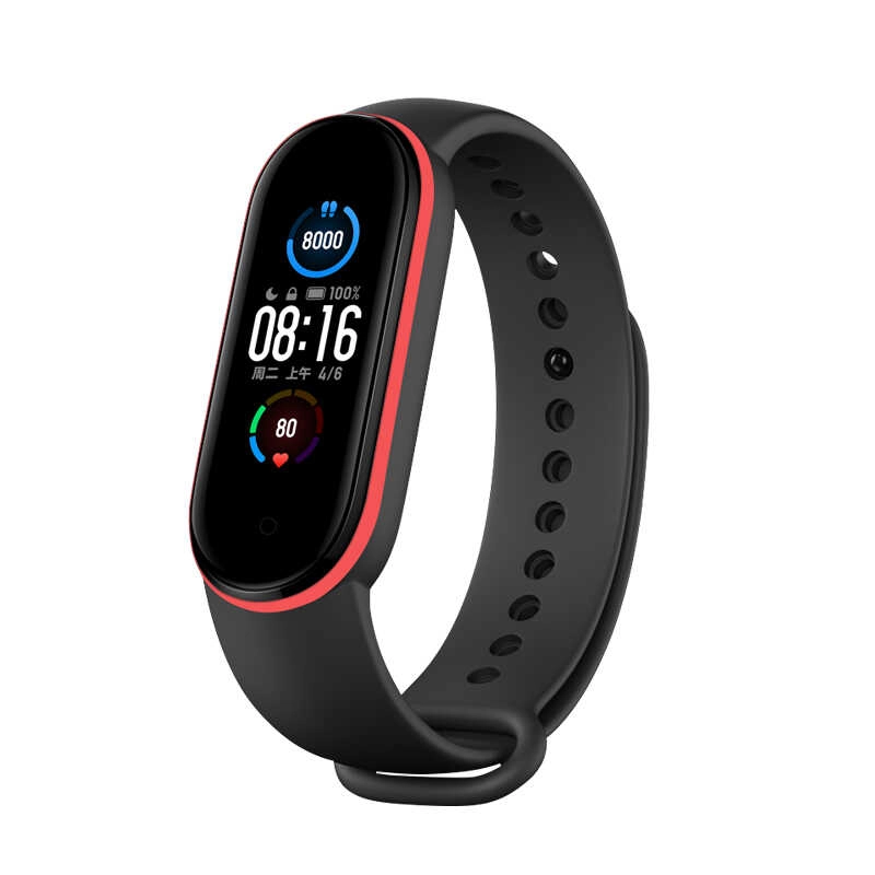 Xiaomi Uyumlu  Mi Band 6 KRD-24 Silikon Kordon