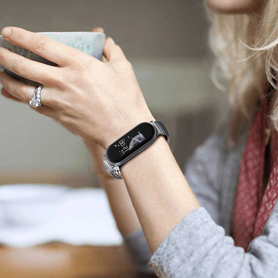Xiaomi Uyumlu  Mi Band 6 KRD-27 Silikon Kordon