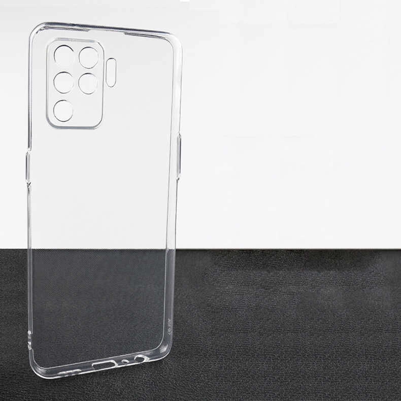 Oppo Reno 5 Lite Kılıf Zore Süper Silikon Kapak