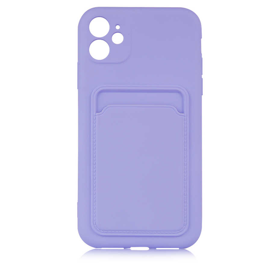 iPhone Uyumlu 11 Kılıf ​​Zore Ofix Kapak-Lila