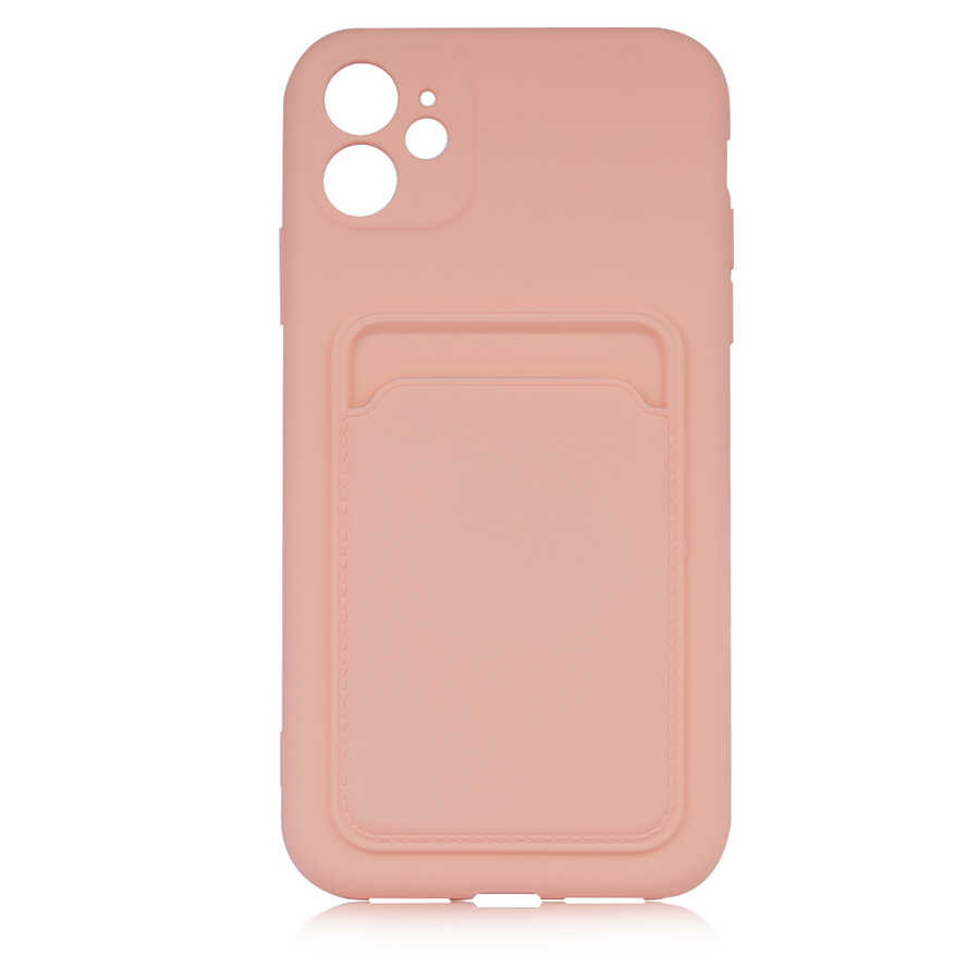 iPhone Uyumlu 12 Kılıf ​​Zore Ofix Kapak-Pembe