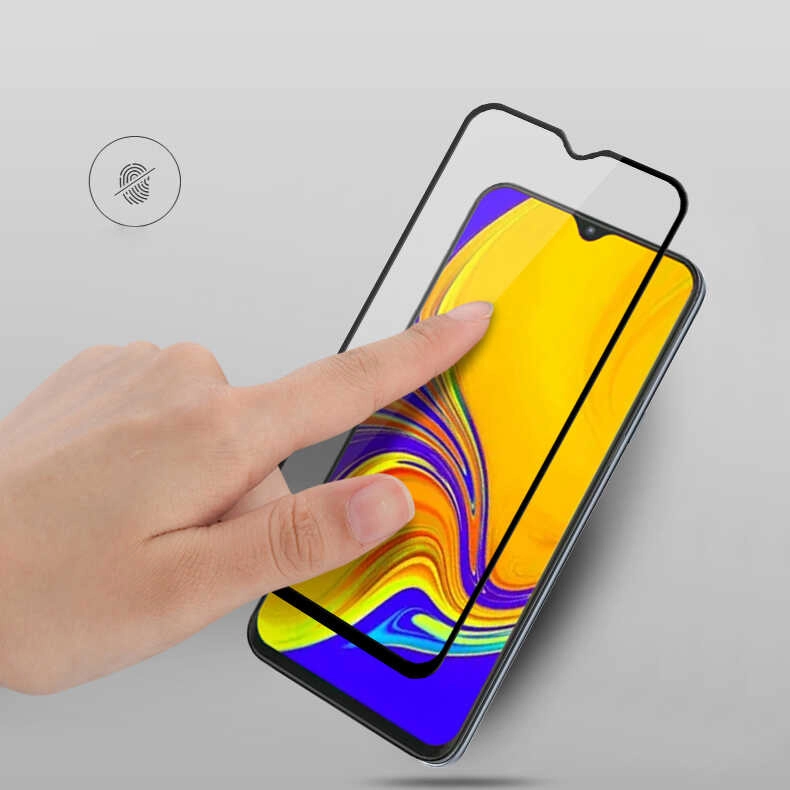 Galaxy Uyumlu A02 Zore Kenarları Kırılmaya Dayanıklı Cam Ekran Koruyucu