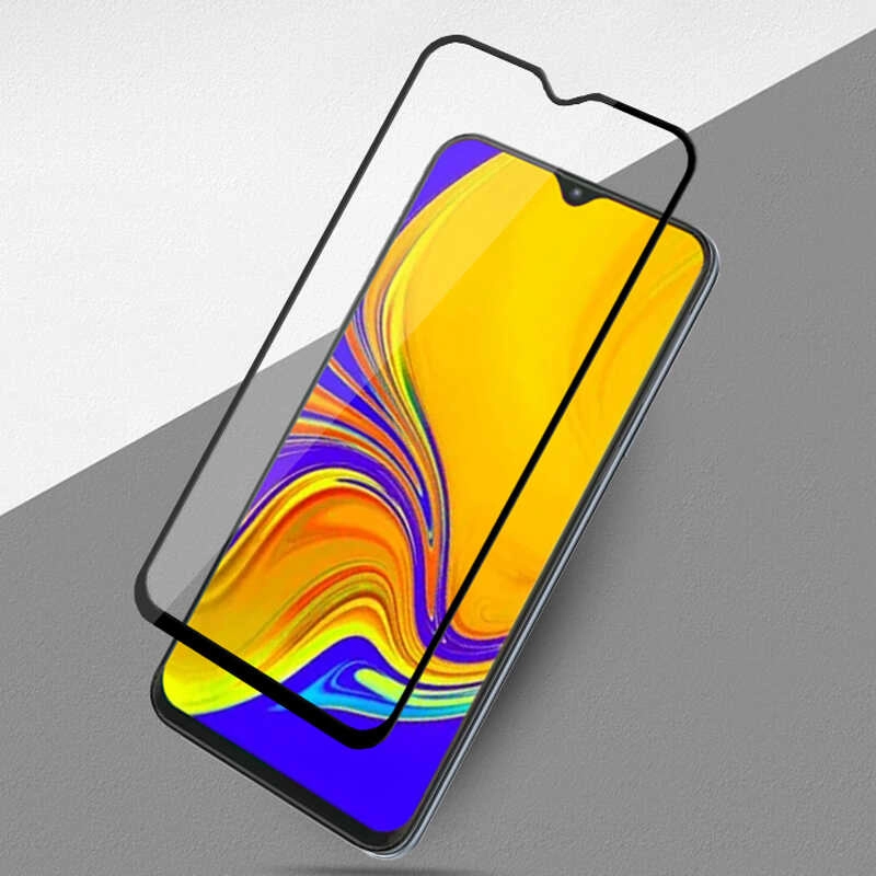 Galaxy Uyumlu A02 Zore Kenarları Kırılmaya Dayanıklı Cam Ekran Koruyucu