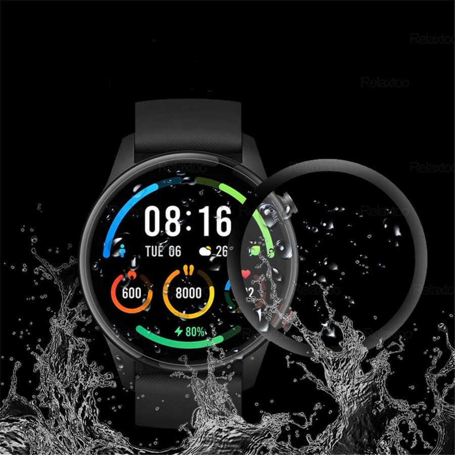 Xiaomi Uyumlu  Mi Watch Zore PMMA Pet Saat Ekran Koruyucu
