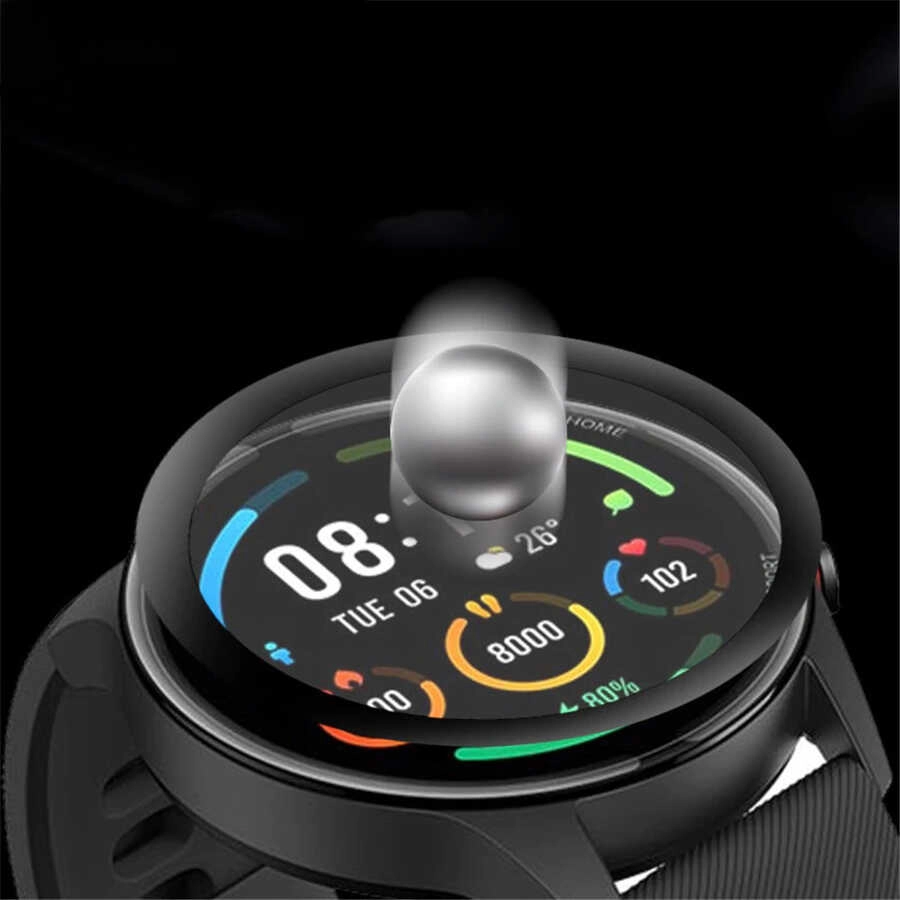 Xiaomi Uyumlu  Mi Watch Zore PMMA Pet Saat Ekran Koruyucu