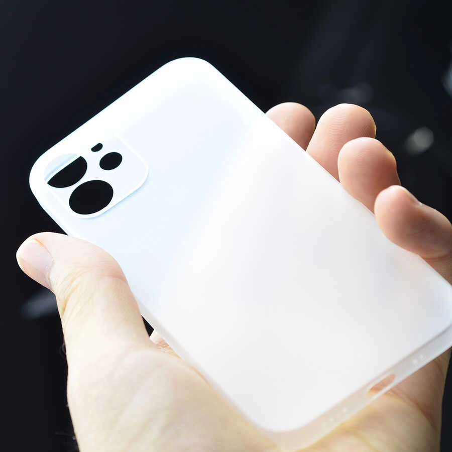 iPhone Uyumlu 12 Kılıf Zore Eko PP Kapak