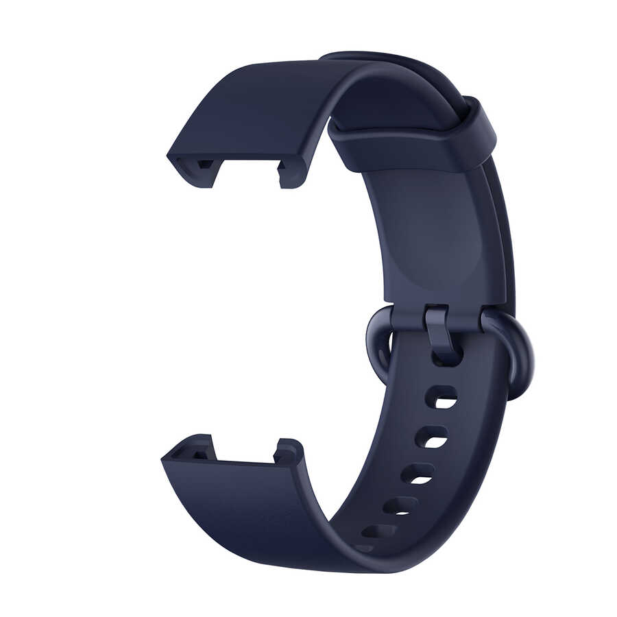 Xiaomi Uyumlu  Redmi Watch (Mi Watch Lite) Zore Klasik Kordon-Lacivert