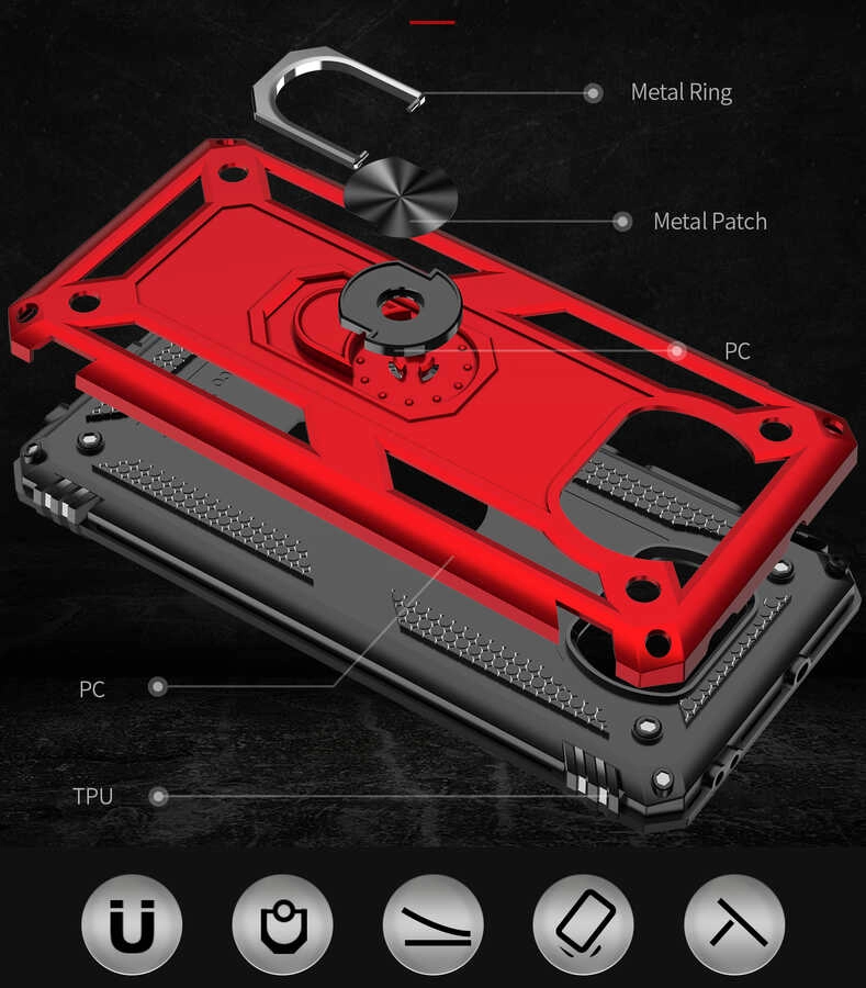 Xiaomi Uyumlu  Poco X3 Kılıf Zore Vega Kapak