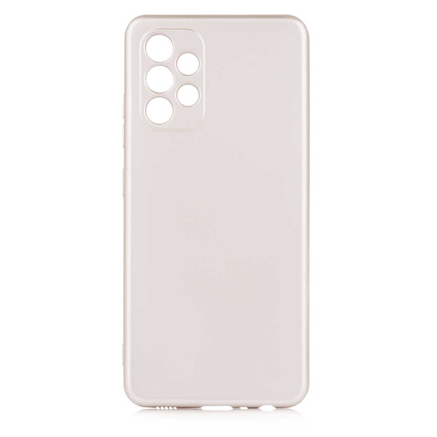 Galaxy Uyumlu A32 4G Kılıf Zore Premier Silikon Kapak-Gold
