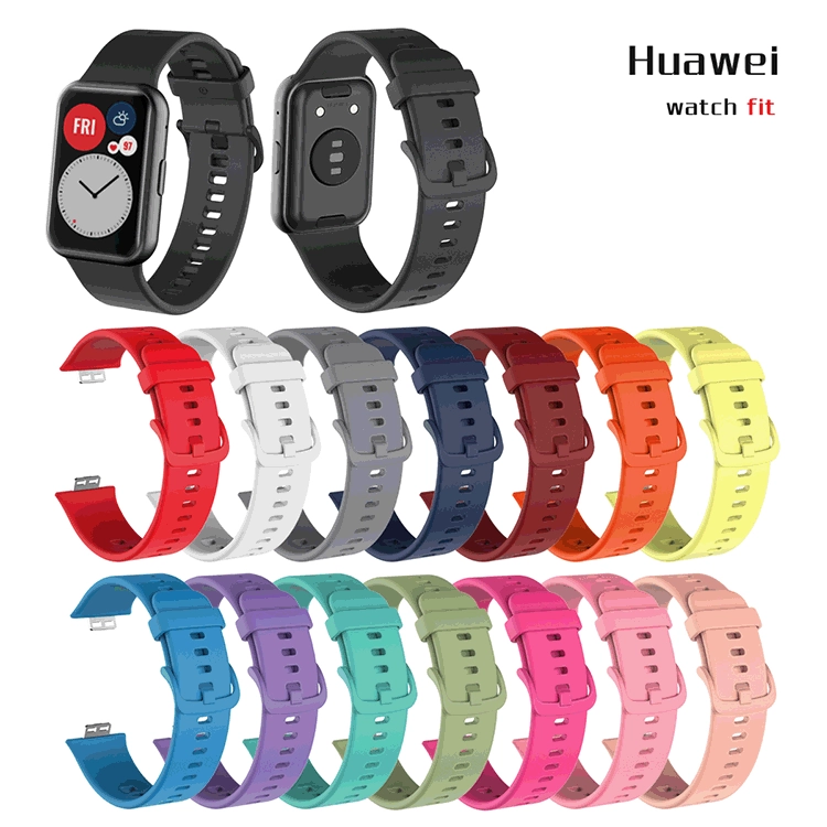 Huawei Uyumlu Watch Fit KRD-43 Silikon Kordon