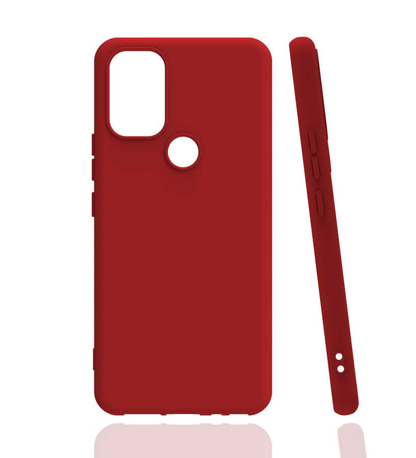 General Mobile 21 Pro Kılıf Zore Biye Silikon-Kırmızı
