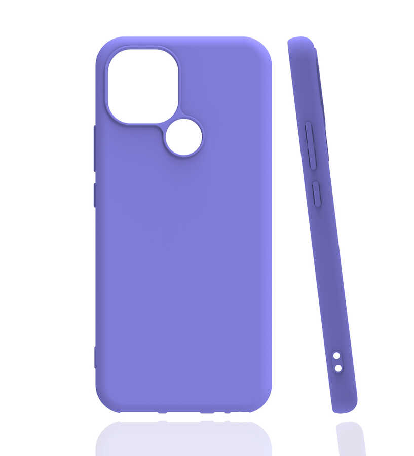 General Mobile 21 Kılıf Zore Biye Silikon-Mor