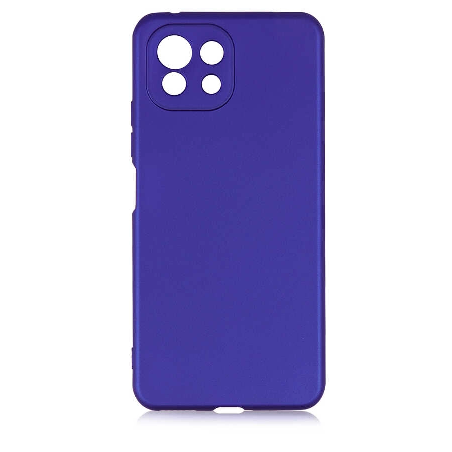 Xiaomi Uyumlu  Mi 11 Lite Kılıf Zore Premier Silikon Kapak-Saks mavi