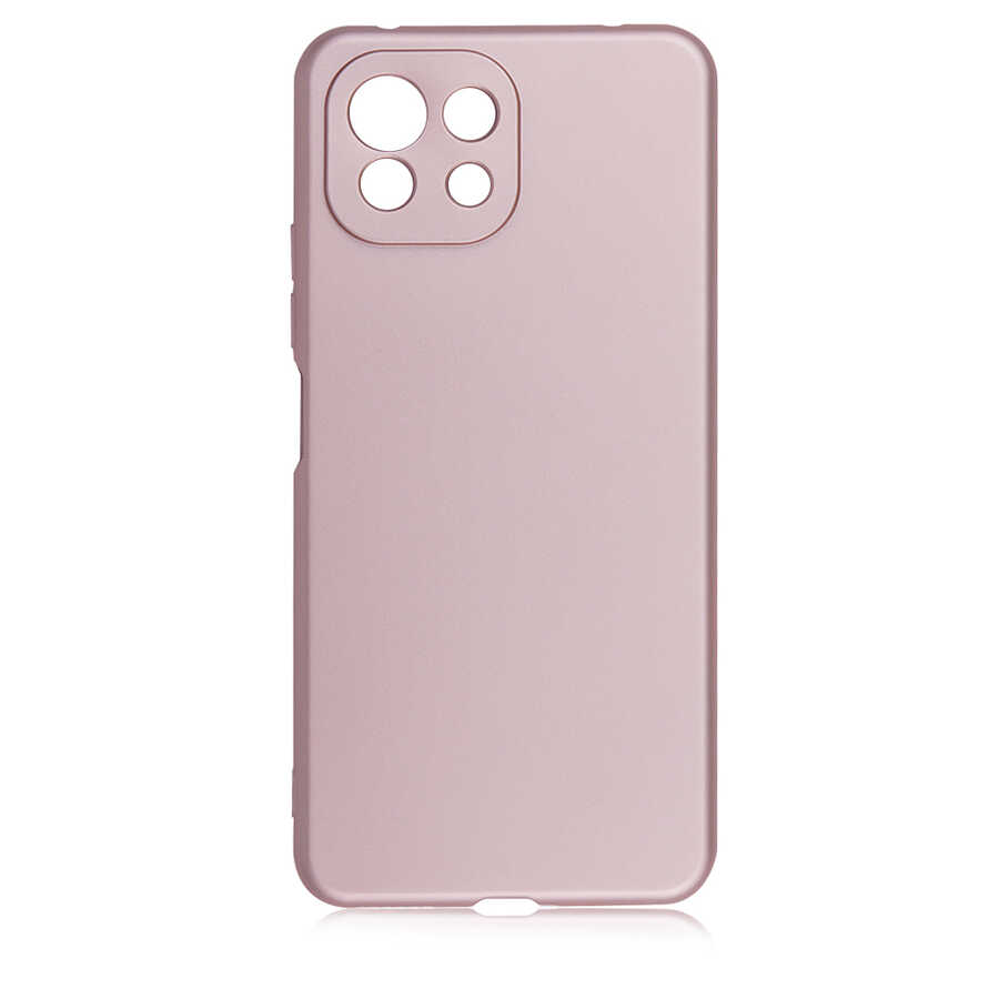Xiaomi Uyumlu  Mi 11 Lite Kılıf Zore Premier Silikon Kapak-Rose gold