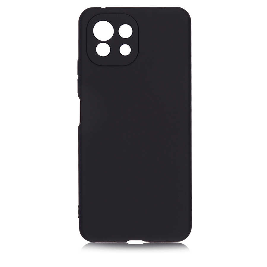 Xiaomi Uyumlu  Mi 11 Lite Kılıf Zore Premier Silikon Kapak-Siyah