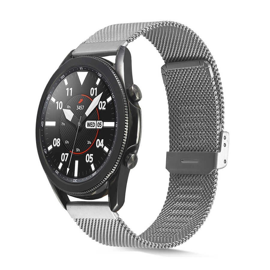 Xiaomi Uyumlu  Amazfit Pace KRD-45 22mm Metal Kordon