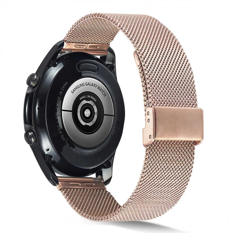 Xiaomi Uyumlu  Amazfit Pace KRD-45 22mm Metal Kordon
