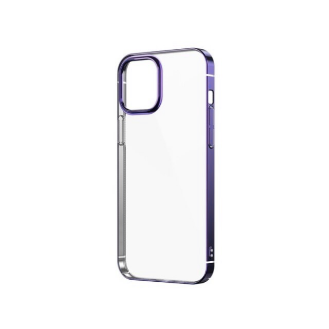 iPhone Uyumlu 12 Kılıf Zore Pixel Kapak-Açık mor