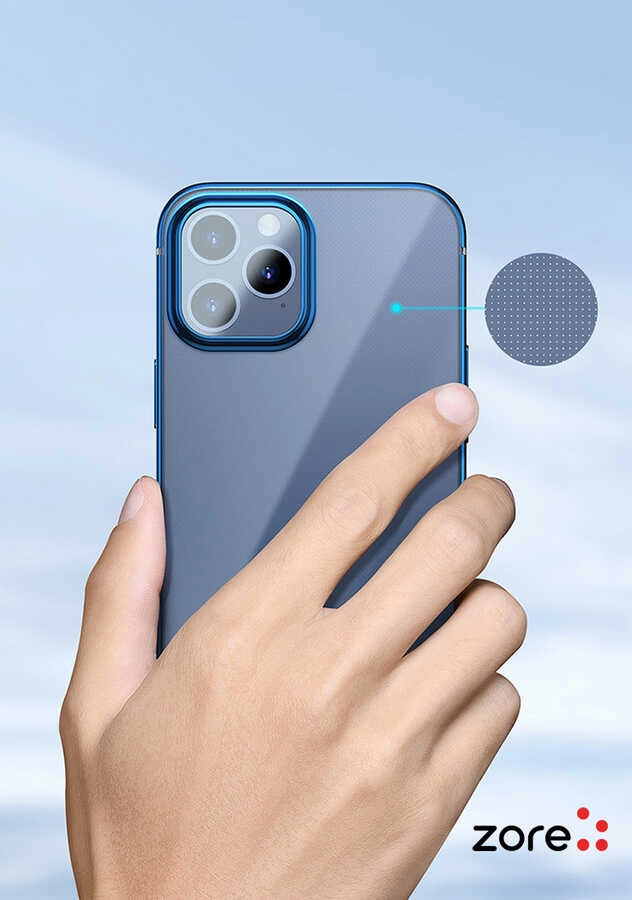 iPhone Uyumlu 12 Pro Max Kılıf Zore Pixel Kapak-Kırmızı