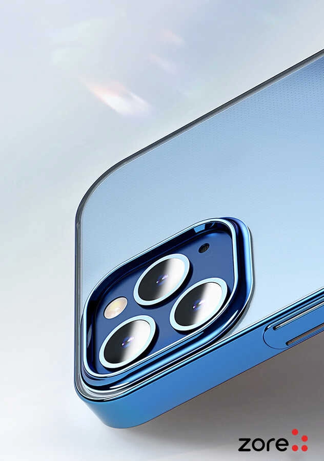 iPhone Uyumlu 12 Pro Max Kılıf Zore Pixel Kapak-Kırmızı