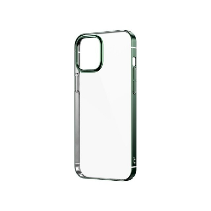 iPhone Uyumlu 12 Pro Max Kılıf Zore Pixel Kapak-Açık yeşil