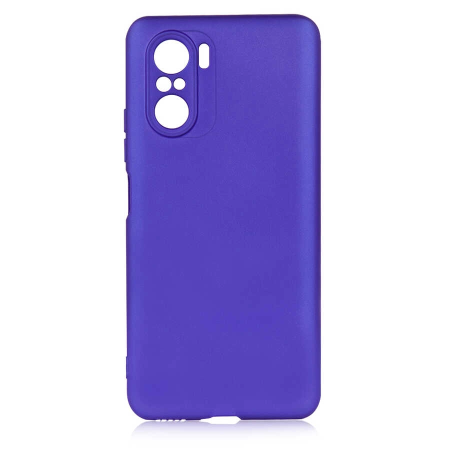 Xiaomi Uyumlu  Mi 11İ Kılıf Zore Premier Silikon Kapak-Saks mavi