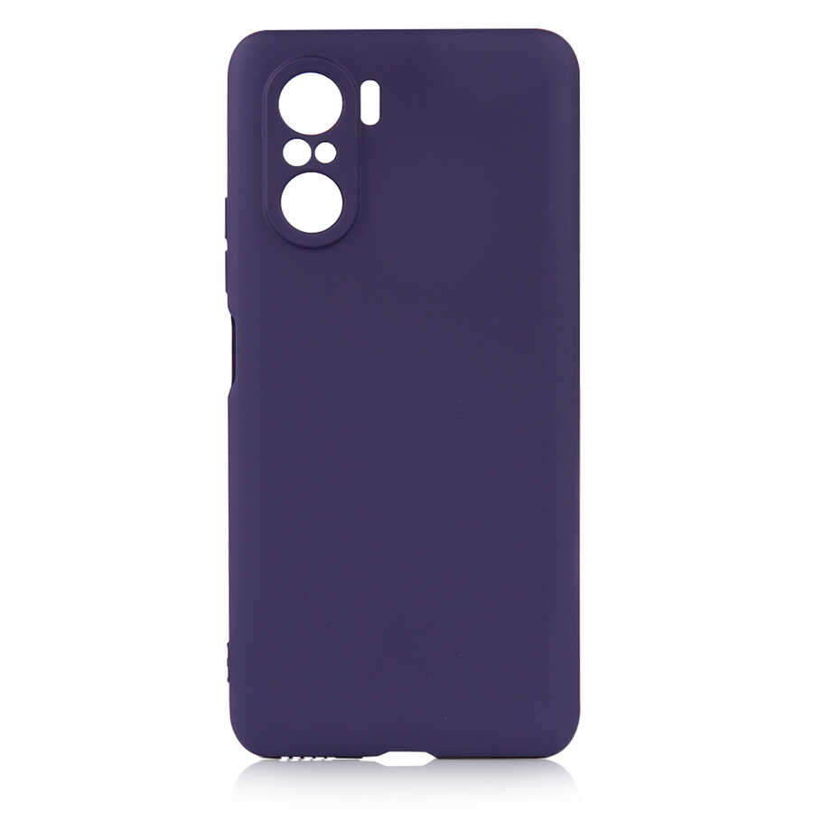 Xiaomi Uyumlu  Mi 11İ Kılıf Zore Premier Silikon Kapak-Lacivert