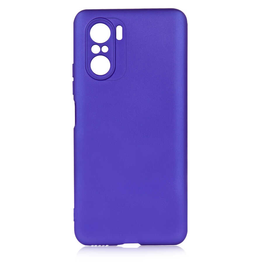 Xiaomi Uyumlu  Mi 11İ Kılıf Zore Premier Silikon Kapak-Saks mavi