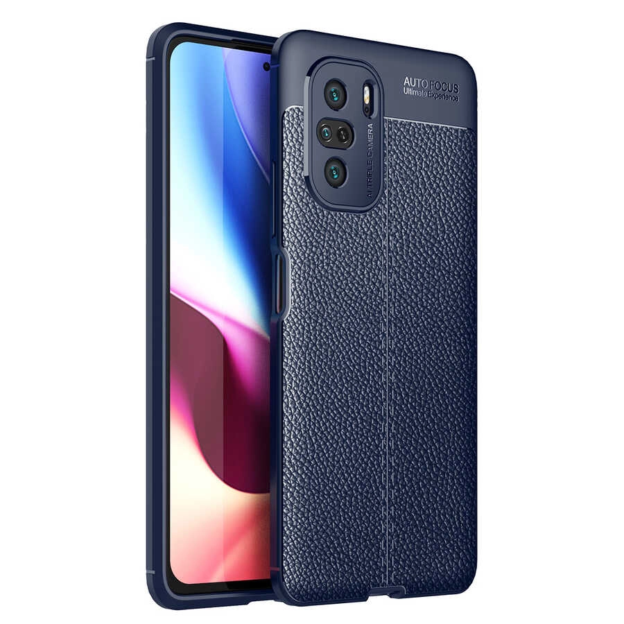 Xiaomi Uyumlu  Mi 11İ Kılıf Zore Niss Silikon Kapak-Lacivert