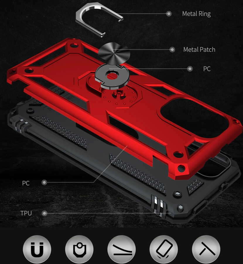 Xiaomi Uyumlu  Mi 11İ Kılıf Zore Vega Kapak