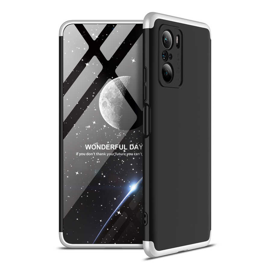 Xiaomi Uyumlu  Mi 11İ Kılıf Zore Ays Kapak-Siyah-gri