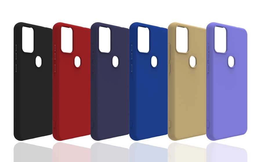 Reeder P13 Blue Max Pro Kılıf Zore Biye Silikon