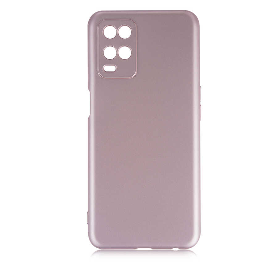 Oppo A54 4G Kılıf Zore Premier Silikon Kapak-Rose gold