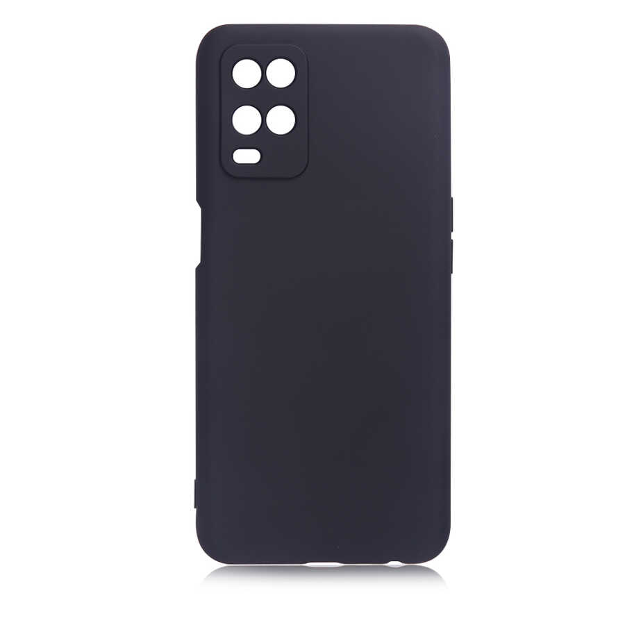 Oppo A54 4G Kılıf Zore Premier Silikon Kapak-Siyah