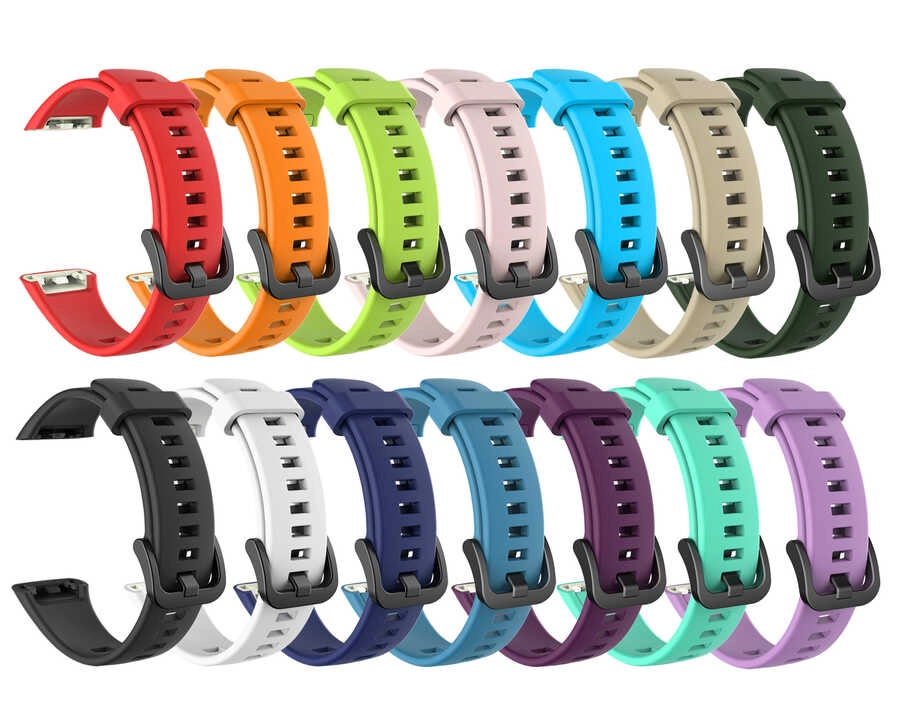Huawei Uyumlu Band 6 Zore KRD-47 Silikon Kordon