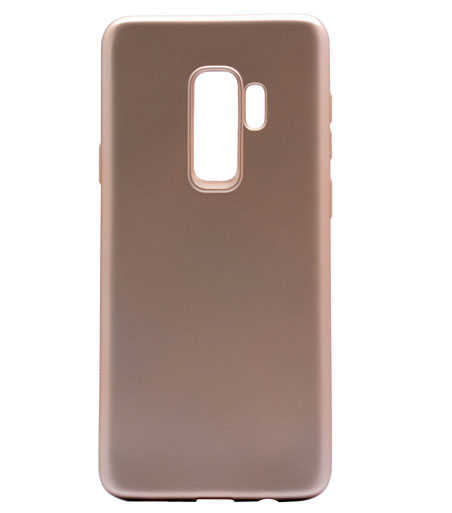 Galaxy Uyumlu S9 Plus Kılıf Zore Premier Silikon Kapak-Gold